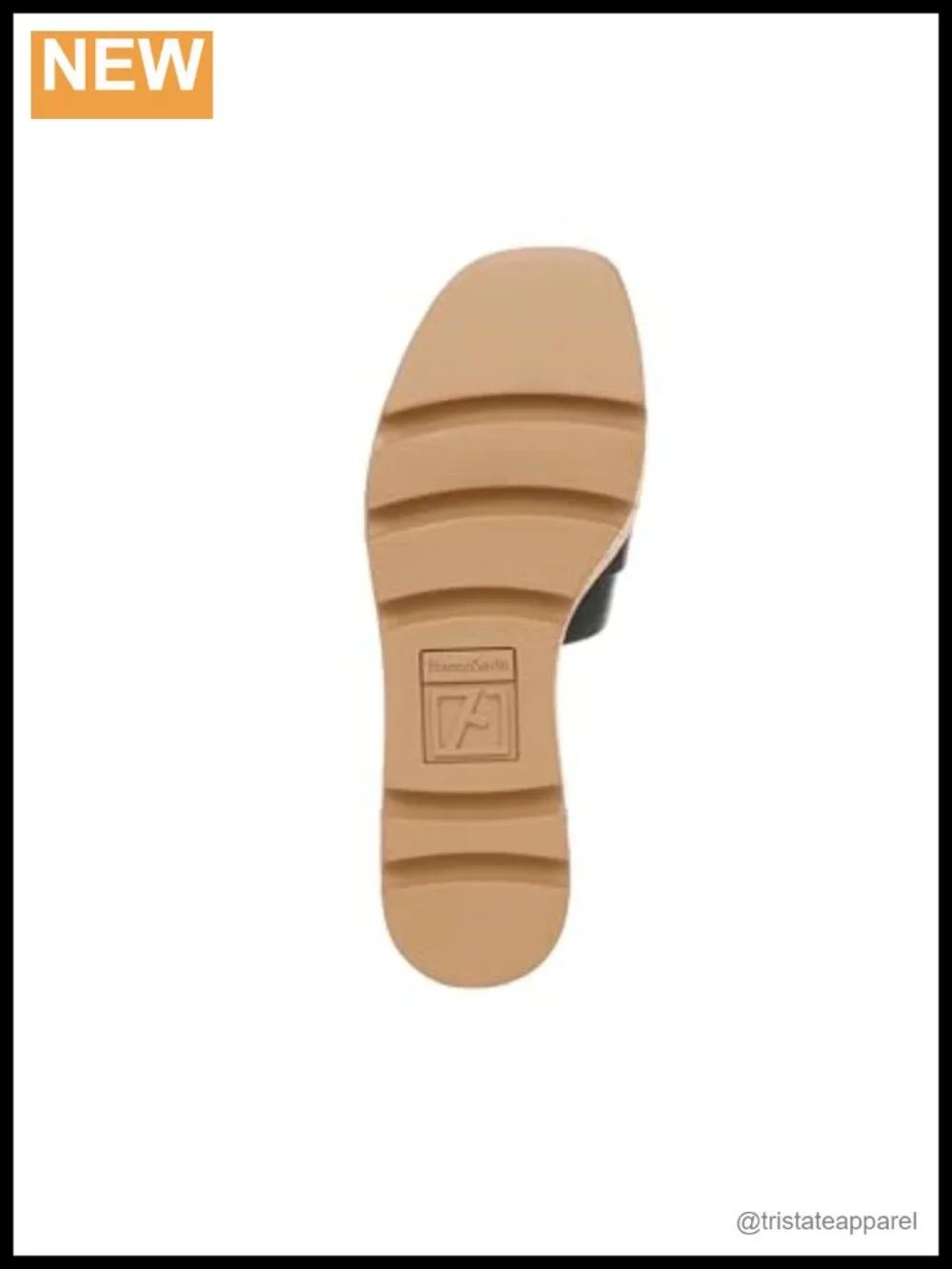 Leather Platform Slide Sandals Slip On Strappy Flat Casual